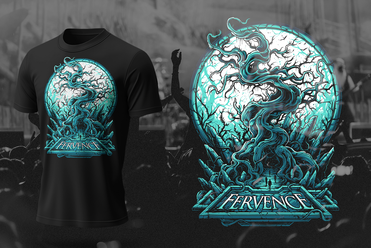 Fervence - Blue Tree Design